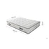SleepSoul Harmony 1000 Pocket Sprung Tuffed Mattress